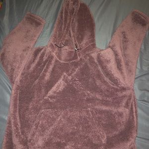 PINK Sherpa Sweatshirt